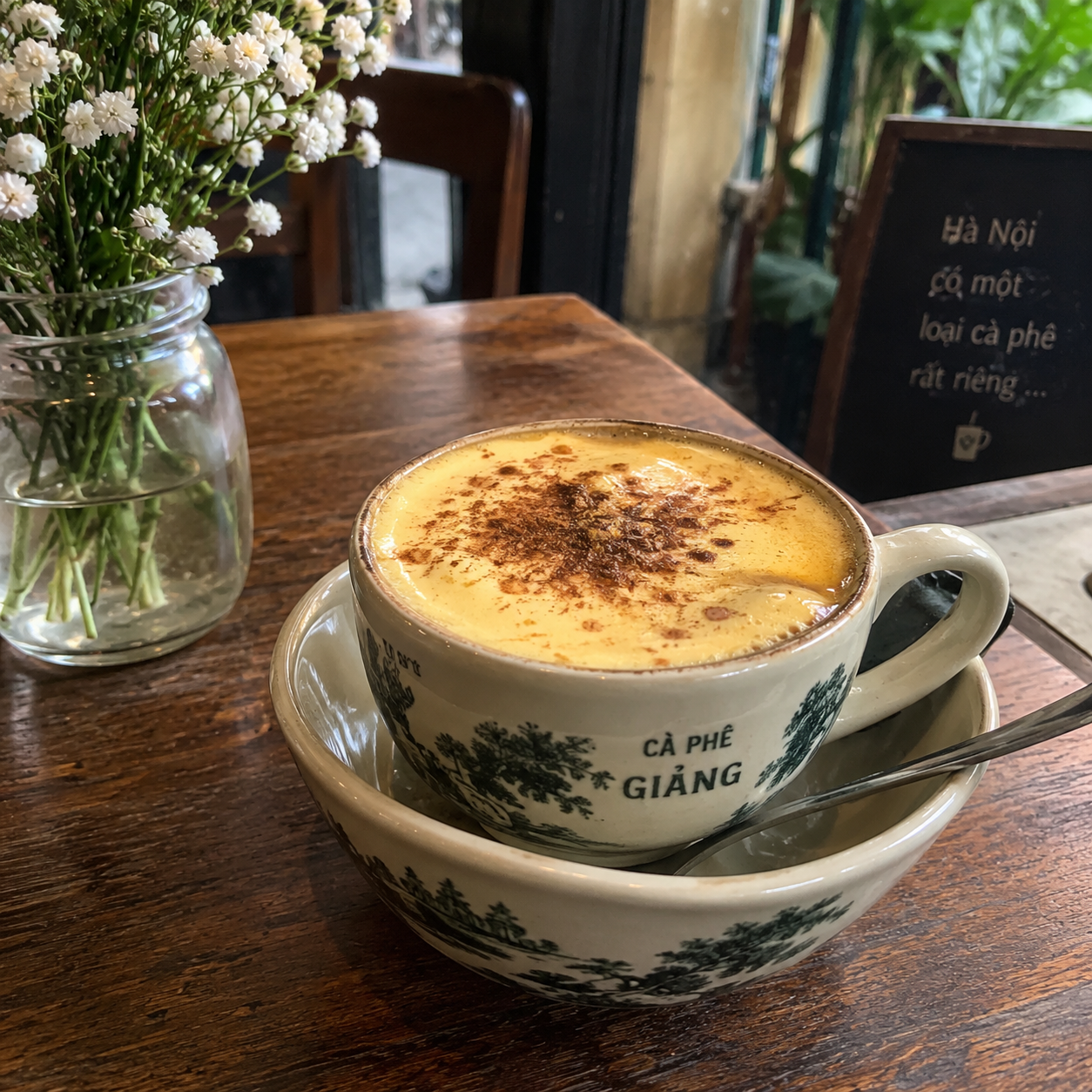 egg coffee